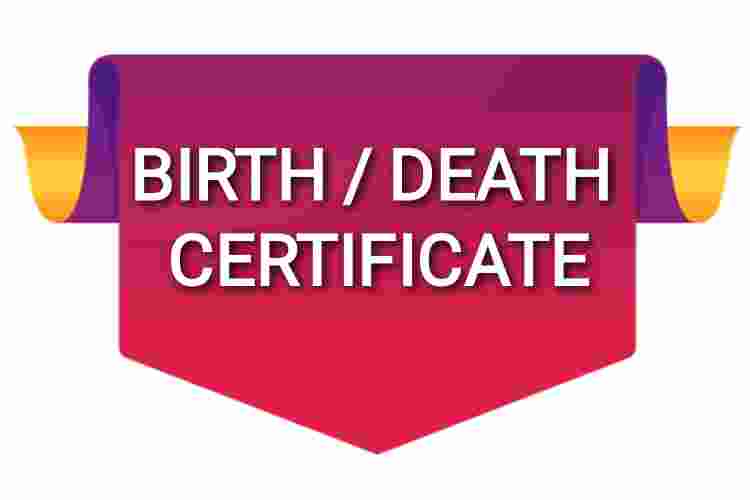 BIRTH/DEATH CERTIFICATE