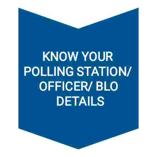 Know Your Polling Station / Officer / BLO Details